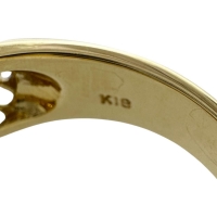 17号 イエローサファイア（カラーグラデーション） 2.59ct リング・指輪 K18ゴールド 18金 7.4g レディース【中古】【真子質店】【NN】【IxxI】