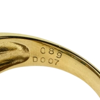 11号 サファイア 計0.89ct ダイヤモンド 計0.07ct リング・指輪 K18ゴールド 18金 4.8g レディース【中古】【真子質店】【NN】【MoTx】