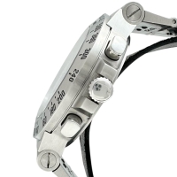 【BVLGARI/ブルガリ】 ディアゴノ タキメトリック CH40STA 腕時計 ステンレススチール 自動巻き/オートマ ホワイト文字盤/シルバーバンド メンズ【中古】【真子質店】【GD】【IMiMaK】