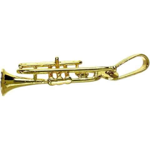 【UNOAERRE/ウノアエレ】 ペンダントトップ トランペット K18ゴールド 18金 2.0g レディース【中古】【真子質店】【BL】【TSK】【ex】