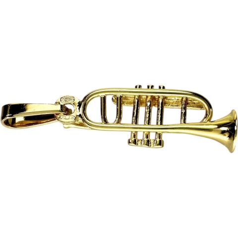【UNOAERRE/ウノアエレ】 ペンダントトップ トランペット K18ゴールド 18金 2.0g レディース【中古】【真子質店】【BL】【TSK】【ex】