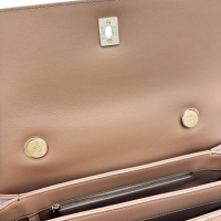 【CHANEL/シャネル】 トレンディCC トップハンドル 2WAYショルダーバッグ  シリアルプレート有 ハンドバッグ レザー ベージュ レディース【中古】【真子質店】【BL】【YIxx】