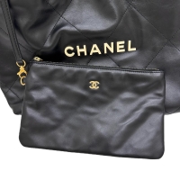 【CHANEL/シャネル】 CHANEL22 スモール チェーンワンショルダー AS3260 シリアルプレート有 ショルダーバッグ レザー ブラック レディース【中古】【真子質店】【BL】【YKTI】
