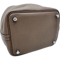 【HERMES/エルメス】 ピコタンロックPM ハンドバッグ トリヨンクレマンス/レザー エトゥープ レディース【中古】【真子質店】【BL】【DSMox】