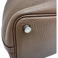 【HERMES/エルメス】 ピコタンロックPM ハンドバッグ トリヨンクレマンス/レザー エトゥープ レディース【中古】【真子質店】【BL】【DSMox】