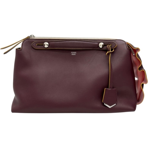 【FENDI/フェンディ】 バイザウェイ ラージ 8BL125 2WAY ハンドバック ショルダーバッグ レザー ボルドーワインレッド レディース【中古】【真子質店】【BL】【Yxx】