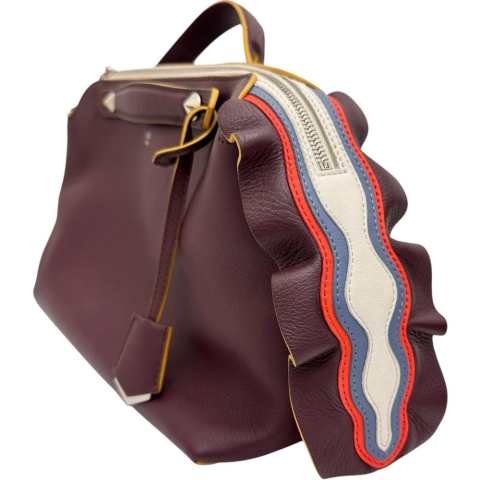 【FENDI/フェンディ】 バイザウェイ ラージ 8BL125 2WAY ハンドバック ショルダーバッグ レザー ボルドーワインレッド レディース【中古】【真子質店】【BL】【Yxx】