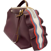 【FENDI/フェンディ】 バイザウェイ ラージ 8BL125 2WAY ハンドバック ショルダーバッグ レザー ボルドーワインレッド レディース【中古】【真子質店】【BL】【Yxx】