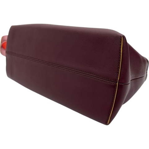 【FENDI/フェンディ】 バイザウェイ ラージ 8BL125 2WAY ハンドバック ショルダーバッグ レザー ボルドーワインレッド レディース【中古】【真子質店】【BL】【Yxx】