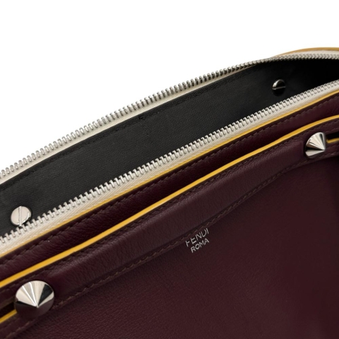 【FENDI/フェンディ】 バイザウェイ ラージ 8BL125 2WAY ハンドバック ショルダーバッグ レザー ボルドーワインレッド レディース【中古】【真子質店】【BL】【Yxx】