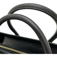 【CELINE/セリーヌ】 ラゲージ ミニショッパー トートバッグ ハンドバッグ リザード/レザー ベージュ レディース【中古】【真子質店】【BL】【IMoxx】