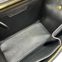 【CELINE/セリーヌ】 ラゲージ ミニショッパー トートバッグ ハンドバッグ リザード/レザー ベージュ レディース【中古】【真子質店】【BL】【IMoxx】