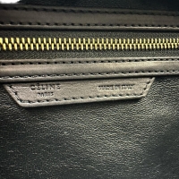 【CELINE/セリーヌ】 ラゲージ ミニショッパー トートバッグ ハンドバッグ リザード/レザー ベージュ レディース【中古】【真子質店】【BL】【IMoxx】