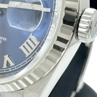 【ROLEX/ロレックス】 デイトジャスト  16234 腕時計 ステンレススチール/WG 自動巻き/オートマ P番(2000年) ブルーローマン文字盤/シルバーベルト メンズ【中古】【真子質店】【BL】【KSDT】【ex】