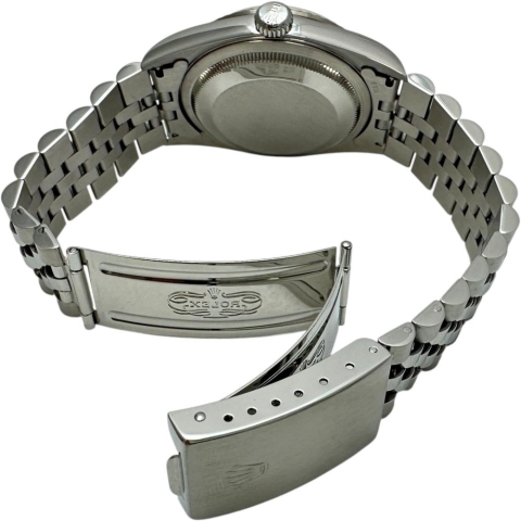 【ROLEX/ロレックス】 デイトジャスト  16234 腕時計 ステンレススチール/WG 自動巻き/オートマ P番(2000年) ブルーローマン文字盤/シルバーベルト メンズ【中古】【真子質店】【BL】【KSDT】【ex】