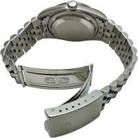 【ROLEX/ロレックス】 デイトジャスト  16234 腕時計 ステンレススチール/WG 自動巻き/オートマ P番(2000年) ブルーローマン文字盤/シルバーベルト メンズ【中古】【真子質店】【BL】【KSDT】【ex】