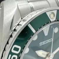 【SEIKO/セイコー】 プロスペックス スモウ SBPK001(5K65-0AA0) ソーラークオーツ GMT 保証書/ギャラ/箱付き 腕時計 ステンレススチール ソーラー グリーン文字盤/シルバーベルト メンズ【中古】【真子質店】【GD】【DSMo】