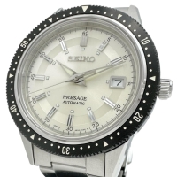 【SEIKO/セイコー】 プレサージュ 6R35-00J0 限定1964本 腕時計 ステンレススチール 自動巻き/オートマ シルバー文字盤/シルバーベルト メンズ【中古】【真子質店】【GD】【DIMi】