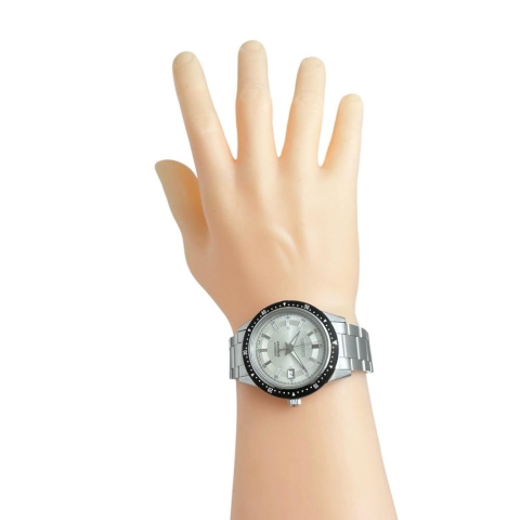【SEIKO/セイコー】 プレサージュ 6R35-00J0 限定1964本 腕時計 ステンレススチール 自動巻き/オートマ シルバー文字盤/シルバーベルト メンズ【中古】【真子質店】【GD】【DIMi】