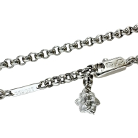 【Carrera y Carrera/カレライカレラ】 オレンジサファイア ダイヤモンド ネックレス K18WGホワイトゴールド 18金 15.9g 44.5cm レディース【中古】【真子質店】【BL】【TMoSY】