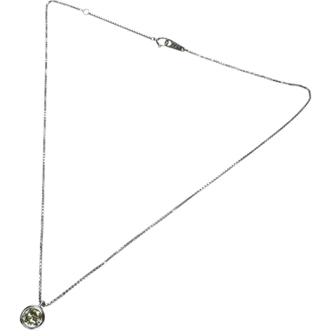 ダイヤモンド【推定FLY-I1-GD】 1.23ct ネックレス Pt850プラチナ 5.7g 40.5cm レディース【中古】【真子質店】【NN】【IIMaMa】