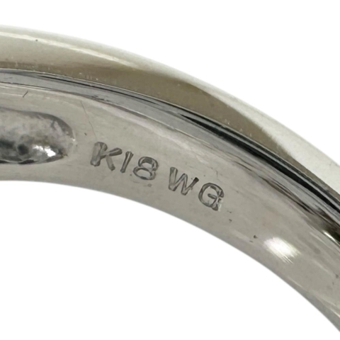 11号 バイカラートルマリン 3.48ct ダイヤモンド 0.18ct ピンクダイヤモンド 0.10ct リング・指輪 K18WGホワイトゴールド 18金 8.3g レディース【中古】【真子質店】【NN】【ITIx】