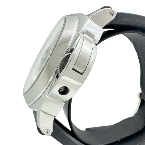【PANERAI/パネライ】 ルミノール マリーナ パワーリザーブ PAM01090 腕時計 ステンレススチール/ラバー 自動巻き/オートマ S番（2016年） ブラック文字盤/ブラックラバーベルト メンズ【中古】【真子質店】【GD】【DTYMi】