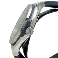【HUBLOT/ウブロ】 クラシックフュージョン 511.NX.7170.LR 保証書/ギャラ/箱付 裏スケルトン 腕時計 ステンレススチール/レザー 自動巻き/オートマ ブルー文字盤/ブルーレザー/ラバーベルト メンズ【中古】【真子質店】【BL】【DKxx】
