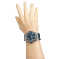 【HUBLOT/ウブロ】 クラシックフュージョン 511.NX.7170.LR 保証書/ギャラ/箱付 裏スケルトン 腕時計 ステンレススチール/レザー 自動巻き/オートマ ブルー文字盤/ブルーレザー/ラバーベルト メンズ【中古】【真子質店】【BL】【DKxx】