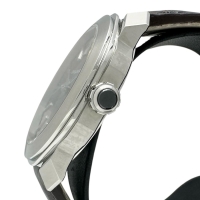 【BVLGARI/ブルガリ】 オクト OC41S 保証書/ギャラ/箱付 裏スケルトン 腕時計 ステンレススチール/レザー 自動巻き/オートマ ダークブラウン文字盤/ブラウンレザー メンズ【中古】【真子質店】【BL】【MaxID】