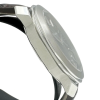 【BVLGARI/ブルガリ】 オクト OC41S 保証書/ギャラ/箱付 裏スケルトン 腕時計 ステンレススチール/レザー 自動巻き/オートマ ダークブラウン文字盤/ブラウンレザー メンズ【中古】【真子質店】【BL】【MaxID】
