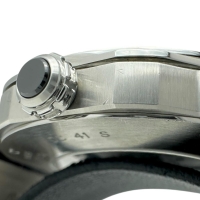 【BVLGARI/ブルガリ】 オクト OC41S 保証書/ギャラ/箱付 裏スケルトン 腕時計 ステンレススチール/レザー 自動巻き/オートマ ダークブラウン文字盤/ブラウンレザー メンズ【中古】【真子質店】【BL】【MaxID】