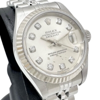 【ROLEX/ロレックス】 デイトジャスト 79174G 腕時計 ステンレススチール/WG 自動巻き/オートマ Y番（2002年） シルバー文字盤/シルバーベルト レディース【中古】【真子質店】【BL】【TMoxx】【ex】