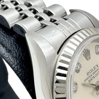 【ROLEX/ロレックス】 デイトジャスト 79174G 腕時計 ステンレススチール/WG 自動巻き/オートマ Y番（2002年） シルバー文字盤/シルバーベルト レディース【中古】【真子質店】【BL】【TMoxx】【ex】