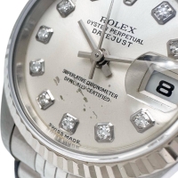 【ROLEX/ロレックス】 デイトジャスト 79174G 腕時計 ステンレススチール/WG 自動巻き/オートマ Y番（2002年） シルバー文字盤/シルバーベルト レディース【中古】【真子質店】【BL】【TMoxx】【ex】