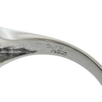 17号 エメラルド 3.12ct ダイヤモンド 計1.18ct リング・指輪 Pt900プラチナ 12.6g レディース【中古】【真子質店】【NN】【TTxx】