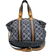 【LOUIS VUITTON/ルイ・ヴィトン】 アヴィエーター 2010年限定 M40383 2WAYショルダーバッグ ハンドバッグ キャンバス/レザー ネイビー/ブラック レディース【中古】【真子質店】【BL】【SDY】