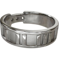 12号【TIFFANY&Co./ティファニー】 アトラス 3Pダイヤモンド リング・指輪 K18WGホワイトゴールド 18金 5.1g レディース【中古】【真子質店】【GD】【MiDK】