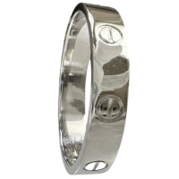 21号【CARTIER/カルティエ】 リング・指輪 ミニラブリング K18WGホワイトゴールド 18金 5.4g 61 レディース【中古】【真子質店】【GD】【SIMa】
