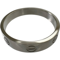 21号【CARTIER/カルティエ】 リング・指輪 ミニラブリング K18WGホワイトゴールド 18金 5.4g 61 レディース【中古】【真子質店】【GD】【SIMa】