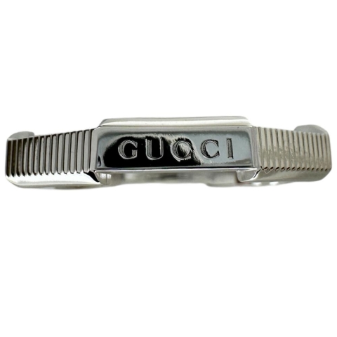 19号【GUCCI/グッチ】 リング・指輪 リンクトゥラブ K18WGホワイトゴールド 18金 5.6g 19 レディース【中古】【真子質店】【GD】【SMoK】