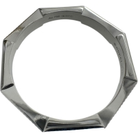 19号【GUCCI/グッチ】 リング・指輪 リンクトゥラブ K18WGホワイトゴールド 18金 5.6g 19 レディース【中古】【真子質店】【GD】【SMoK】