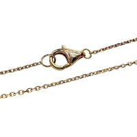 【CARTIER/カルティエ】 ベビートリニティ ピンクサファイア ネックレス K18ゴールド 18金/YG/WG/PG 3.0g 40cm レディース【中古】【真子質店】【GD】【IMaSK】