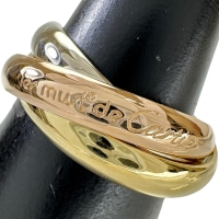 14号【CARTIER/カルティエ】 リング・指輪 トリニティ K18ゴールド 18金/YG/WG/PG 8.6g 54 シリアルなし レディース【中古】【真子質店】【GD】【IMaMiY】