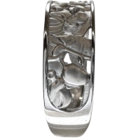 14号 七福神 ダイヤモンド 0.01ct リング・指輪 Pt950プラチナ 5.1g レディース【中古】【真子質店】【NN】【DDx】