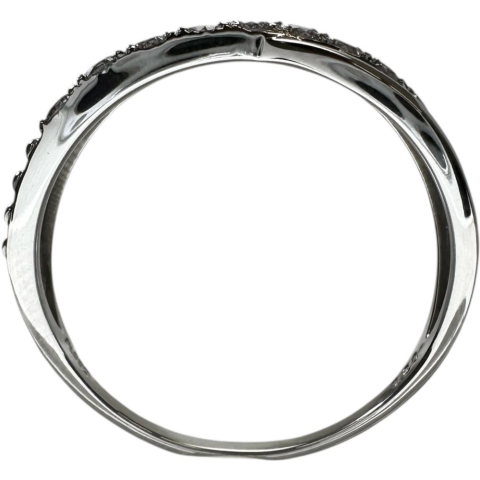 12号 ダイヤモンド（ハート＆キューピット） 0.20ct リング・指輪 Pt950プラチナ 2.1g レディース【中古】【真子質店】【NN】【TMiY】