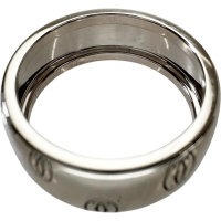 17号【CARTIER/カルティエ】 ハッピーバースデー LM リング・指輪 K18WGホワイトゴールド 18金 10.3g #57 レディース【中古】【真子質店】【GD】【IKTK】