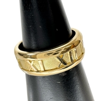 13号【TIFFANY&Co./ティファニー】 アトラス リング・指輪 K18YGイエローゴールド 18金 8.8g 1995 レディース【中古】【真子質店】【GD】【IDMiMo】