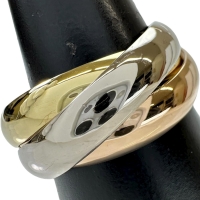 28号【CARTIER/カルティエ】 リング・指輪 トリニティ 特大 K18ゴールド 18金/YG/WG/PG 18.7g 68 レディース【中古】【真子質店】【GD】【MaISx】