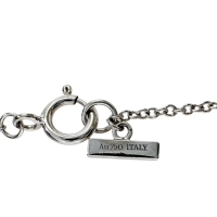 【TIFFANY&Co./ティファニー】 Tトゥ サークル ターコイズ ネックレス K18WGホワイトゴールド 18金 3.5g 40/45cmcm レディース【中古】【真子質店】【GD】【IDMax】